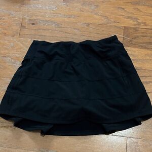 Lululemon Black Athletic Skirt